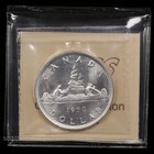 1950  1  island Logs  Iccs Ms66 Gem  Canada Silver Dollar Uncirculated