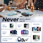 50000mah 22w External Portable Power Bank Backup Battery Charger For Cell Phone