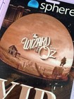 Two Sided Commemorative The Wizard Of Oz At Sphere Movie Vip Pass    Lanyard