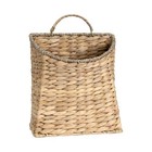 Woven Hanging Basket wicker Hanging Wall Baskets Decor natural Water Hyacinth