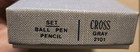 Cross  Gray Ball Point Pen  5mm Mechanical Pencil Set  2101 Kamin   Associates 
