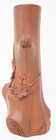 Chinese Red Clay Tree Stump Flower Vase Plum Blossom Ccci