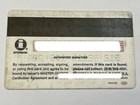 Master Charge Vintage Credit Card Wells Fargo Bank Expired In 1978      collectible