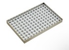 8    X 5 5    Stainless Steel Surface Mount Drip Tray - No Drain Rubber Feet