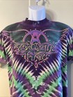 Aerosmith Pump Tie-dye T-shirt  Vintage 1990 s Rock Band Shirt Large Purple