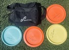 Sportneer Disc Golf Set Drivers Mid Range Putter Set In Case Bag   Free Shipping