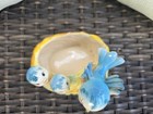 Vintage Ceramic  Anthromophoric  Birds On Nest Planter  Inarco E1678 