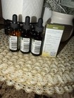 Aura Cacia Organic Skin Care Oils Castor Rosehip Argan Frankincense Set