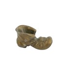 Vintage Brass Boot Paperweight Home Office Decor Western Cowboy