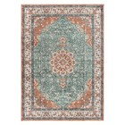 Rugshop Area Rug Traditional Oriental Medallion Washable Rugs Non Slip Rug Multi