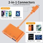 Trail Game Camera Card Viewer sd Card Reader For Iphone no App Required