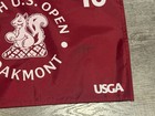 Justin Thomas Jt Signed Autograph 2025 125th Us Open Oakmont Golf Flag Psa Coa