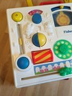 Vintage 1988 Fisher Price Activity Center Baby Toddler Toy Crib Busy Box
