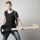 Ktaxon 46in Electric Kp Bass Guitar Basswood For Beginner With Bag   Tools