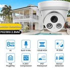 Vikylin 4k 8mp Ir Night Vision Camera 8ch System 8channel 8poe Nvr Cctv Kit Lot