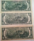 1976 Bicentennial  2 Two Dollar Bill  Note Federal Reserve - Lightly Circulated