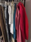 Vintage 80s 90s Womens Clothing Lot 25pc Natural Fiber Cotton Denim Wool 