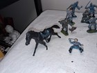 Vintage Marx Fort Apache Cavalry Soldiers Painted Figure Lot Of 22