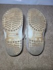 Crocs Classic Clogs White Unisex Comfort Slip On Shoes Flawed Paint Size 7