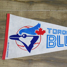 Vintage 1970s Toronto Blue Jays Original Mlb Baseball 30x12 Full Size Pennant