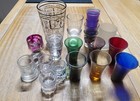 Assorted Shot Glasses Glass Lot 23 A6
