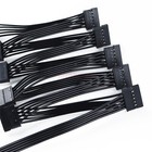 Power Adapter Cable 15pin Sata 1 Male To 10 Female Splitter Hard Drive Hdd Ssd
