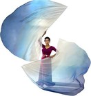Semicircle Flags Worship Angel Wing Flags For Dance Church Performance Wear