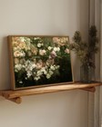Mtfbwy Framed Canvas Wall Art Vintage Floral Painting Garden In May Flowers P   