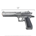 Munetoshi 12  Realistic Silver Desert Eagle Foam Game Pistol Replica Costume