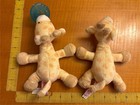 2 Wubbanub Infant Soothie Pacifier W soft Plush Toys Giraffe