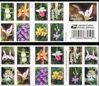 2020 Usps Wild Orchids First-class Stamps     25 Sheets  500  Scott  5444-54 Mnh