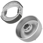 Rear Brake Drum Hub   Shoes Kit For Honda Recon 250 Trx250te trx250tm 1997-2023