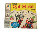 Vintage 1968 Old Maid Jumbo Card Game Milton Bradley 4875 Complete