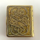 M790  Vintage 1971 Avon  memory Book  Solid Perfume Compact Collectible Souvenir