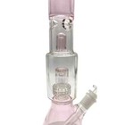 12 Inch Hookah Water Smoking Pipe Heavy Glass Bong With Bubbler 14mm Glass Bowl