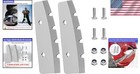 Eskimo Quantum 28340 8 Inch Ice Auger Blades With Bolts And Nuts - High Strength