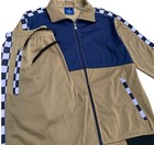 Men   s Designer Checker Box Tracksuit Full Matching Jogging Suit Top   Bottom Set