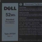 New Genuine 52wh Jht2h Battery For Dell Latitude 7310 7410 04v5x2 0yj9rp 009yyf