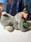 Vintage Applause Sad Sam Honey Barking Plush Basset Hound Gray  not Working 