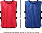 24 Pack Scrimmage Team Soccer Pinnies Vests Jerseys With Belt  Basketball    