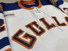 San Diego Gulls Game Issued Ahl Ccm Authentic Throwback Mic Jersey O   ree Night