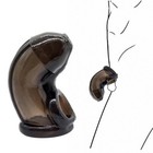 Soft Chastity Cage Lock Device Trainer Restraints Male Stretcher Bondage Bdsm