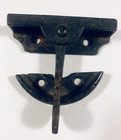 Lot Of 3   Antique  Vintage Cast Iron Window Sash Lock Or Latch Swing Arm Keeper