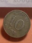 1916 Sweden 10 Ore  0186oz Free Shipping