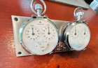Dash Mounted Vintage Junghans - German Made - Twin Stop Watches   Rallyequip usa