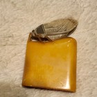 Rare Hand Carved Cicada - Vintage Chinese Shoushan Balin Stone Chop Seal Jacobs