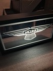 Jaguar Winged Logo Mirrored Led Lighted Sign With Remote 