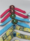 7 Sets -lindsay Phillips Interchangeable Shoe Switchflop Straps Plus 3 Set Snaps