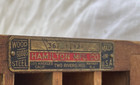 Vtg  Hamilton Mfg  Wooden Table Top Letterpress Printer Type Table Top Cabinet