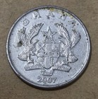 Ghana          Fifty  50  Pesewas Coin 2007